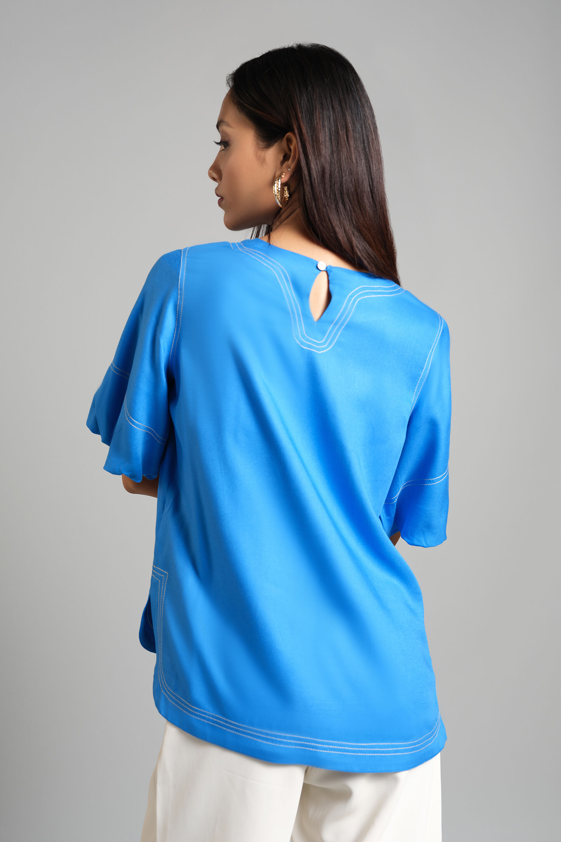 Time To Surf Blue Top, Blue, image 6